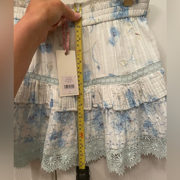 LoveShackFancy - TANISHA SKIRT- SANTA ROSA RIVER, brand new!! - Picture 3 of 8